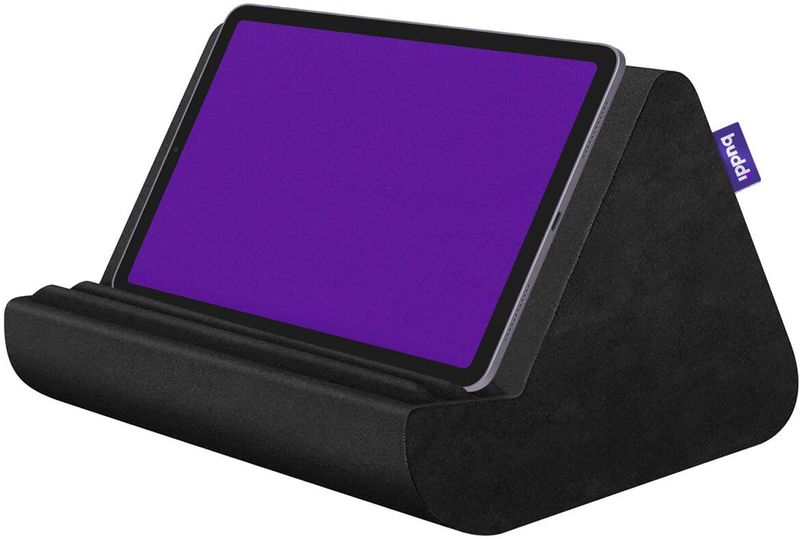 Buddi Dream Tablet Houder - Schoot Kussen - Ideaal voor Bed - Zwart