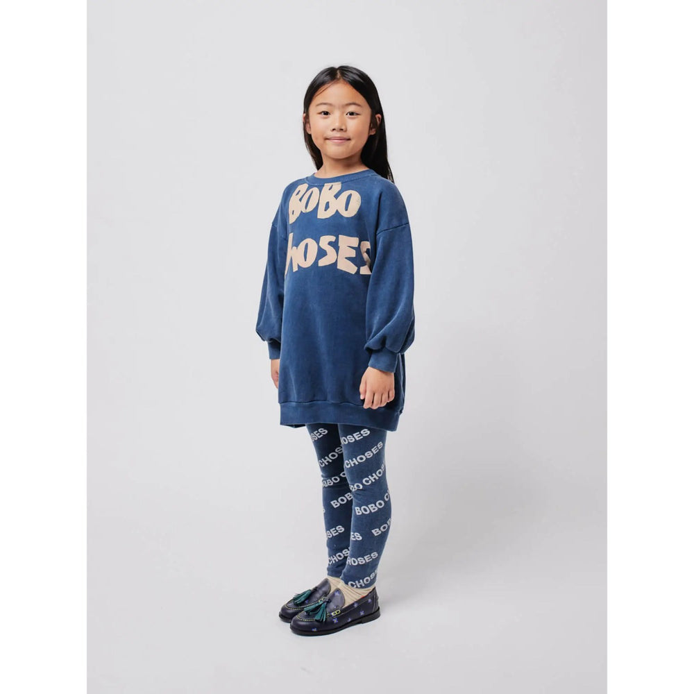 Køb Bobo Choses Midnight Blue Long Sweatshirt