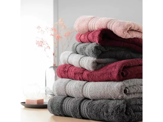 Drap de Bain 90 x 150 cm Excellence Bio Blush - Eponge Unie