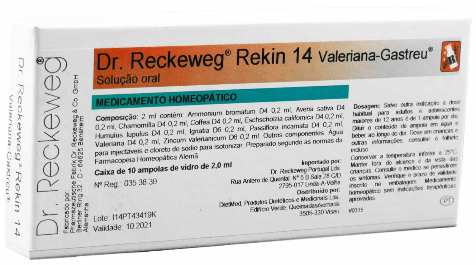 Reckeweg R14 Valeriana-Gastreu 50ml