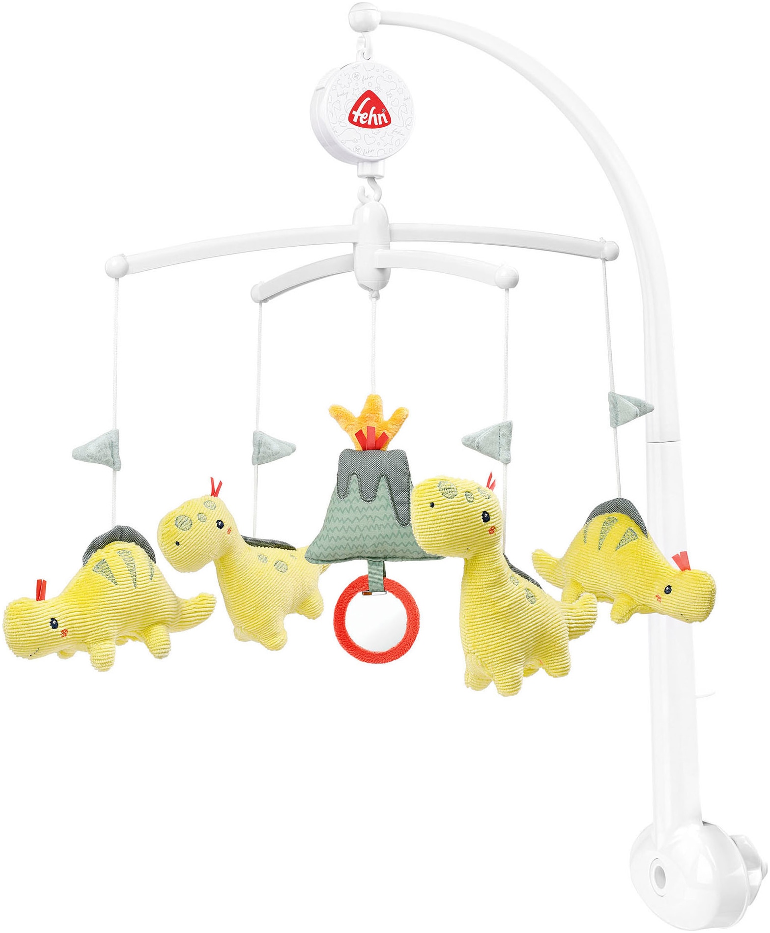 Fehn Mobile »Happy Dino, Musik-Mobile« mit Bett-Befestigung