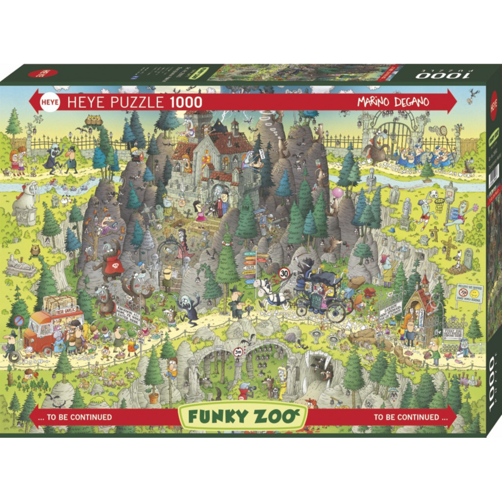 Puzzle- Transylvanian Habitat de Marino Degano - 1000 Pièces