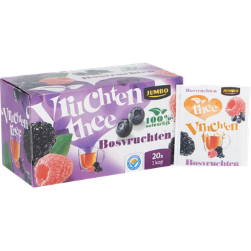 Jumbo Bosvruchten Thee 20 Stuks
