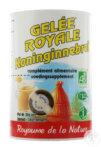 Gelée Royale Royaume de la Nature Bio 30g