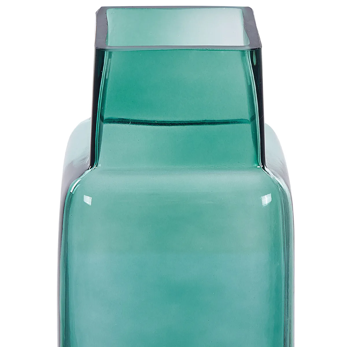 Beliani - Vase à Fleurs MERBAKA Vert Verre 26cm
