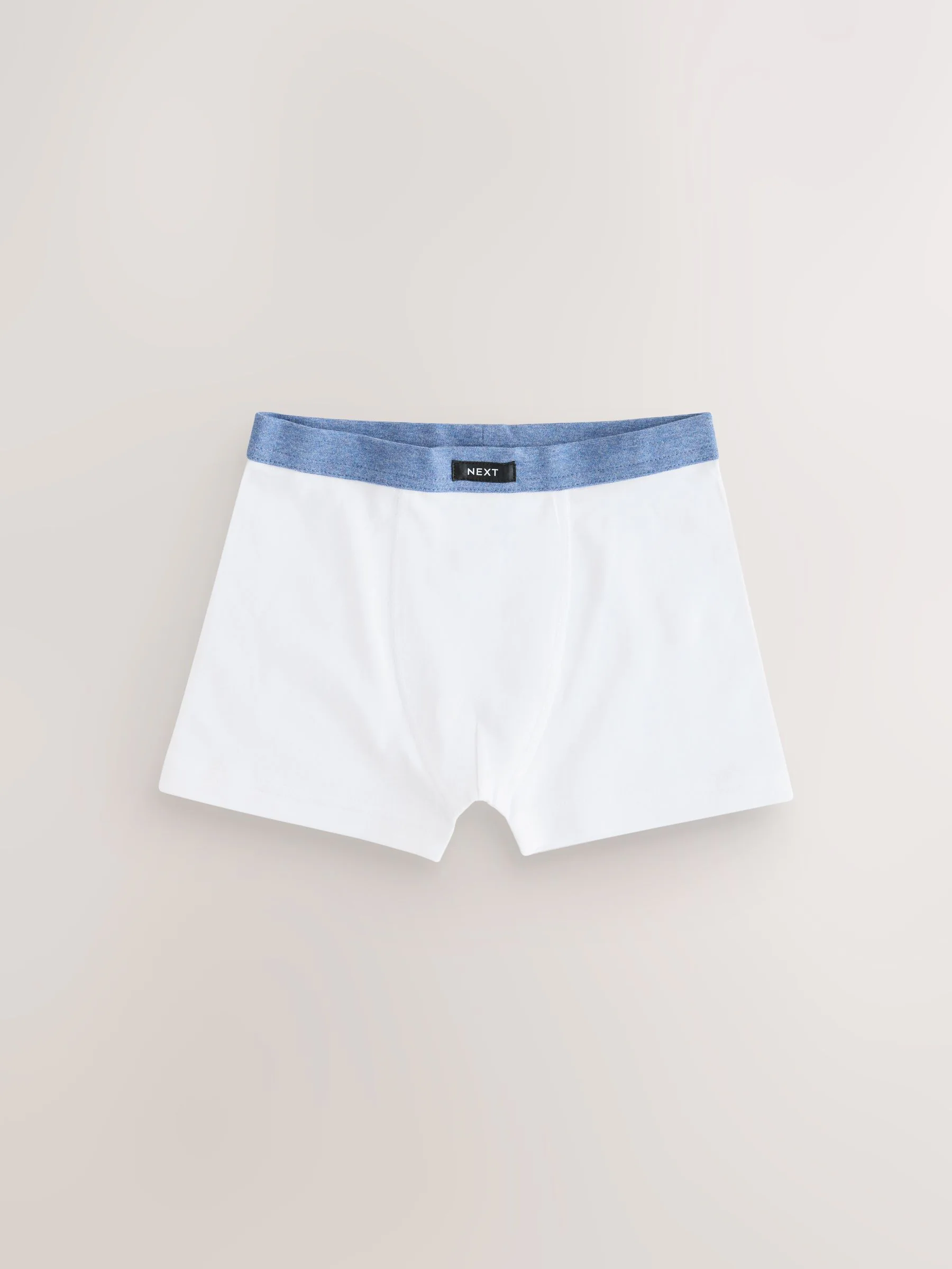 Blauw/grijs - Set van 10 boxershorts met zachte tailleband (2-16 jr)