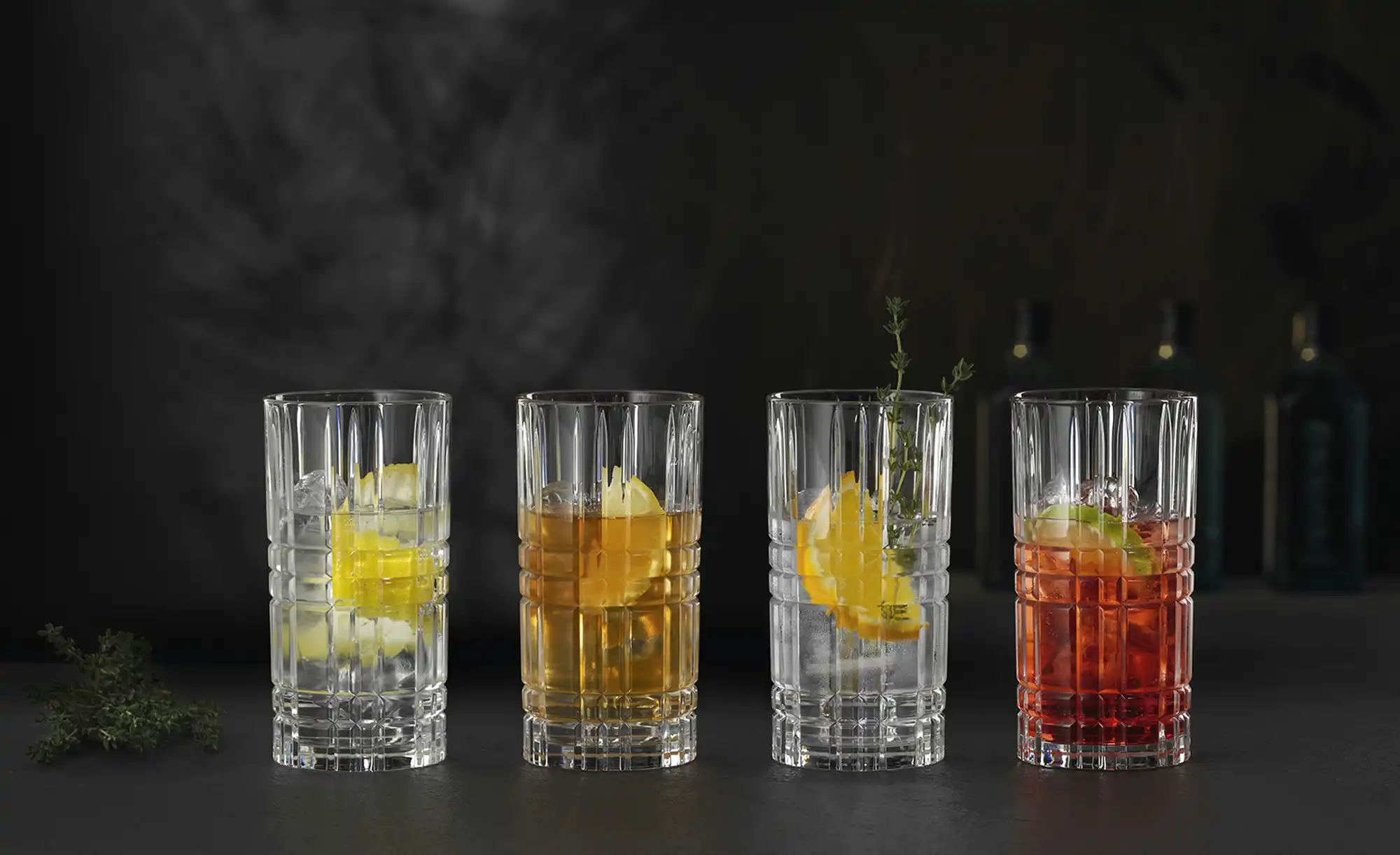 Nachtmann Longdrinkglas 4er Set Square