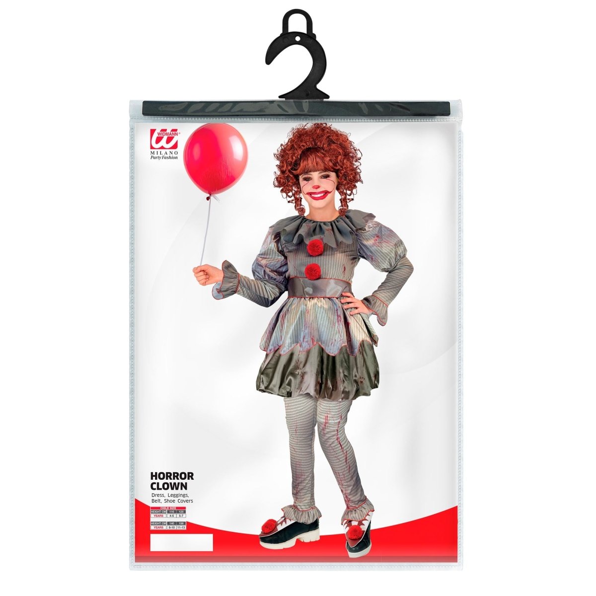 Halloween Kostuum Meisje Pop Clown