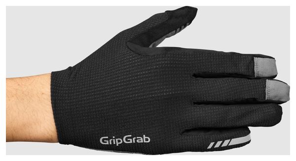 Gants longs d'été GripGrab PACR InsideGrip Noir