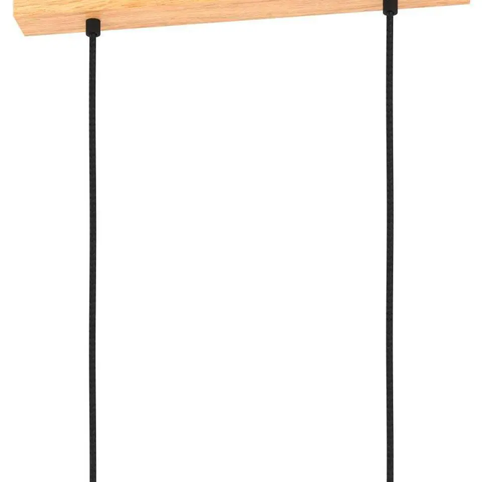 EGLO Castralvo Hanglamp - E27 - 97,5 cm - Bruin/Zwart