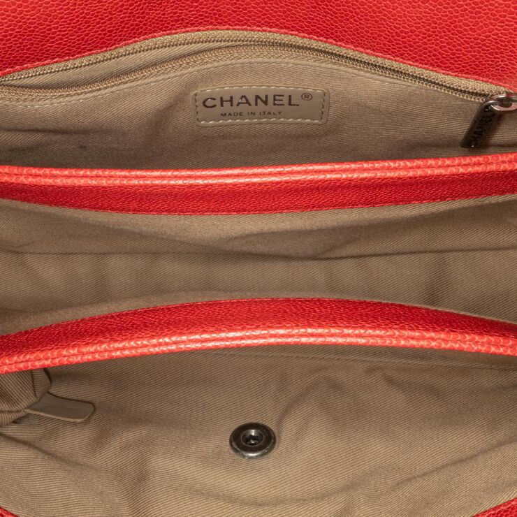 Chanel Vintage Chanel Crossbody Bag Red