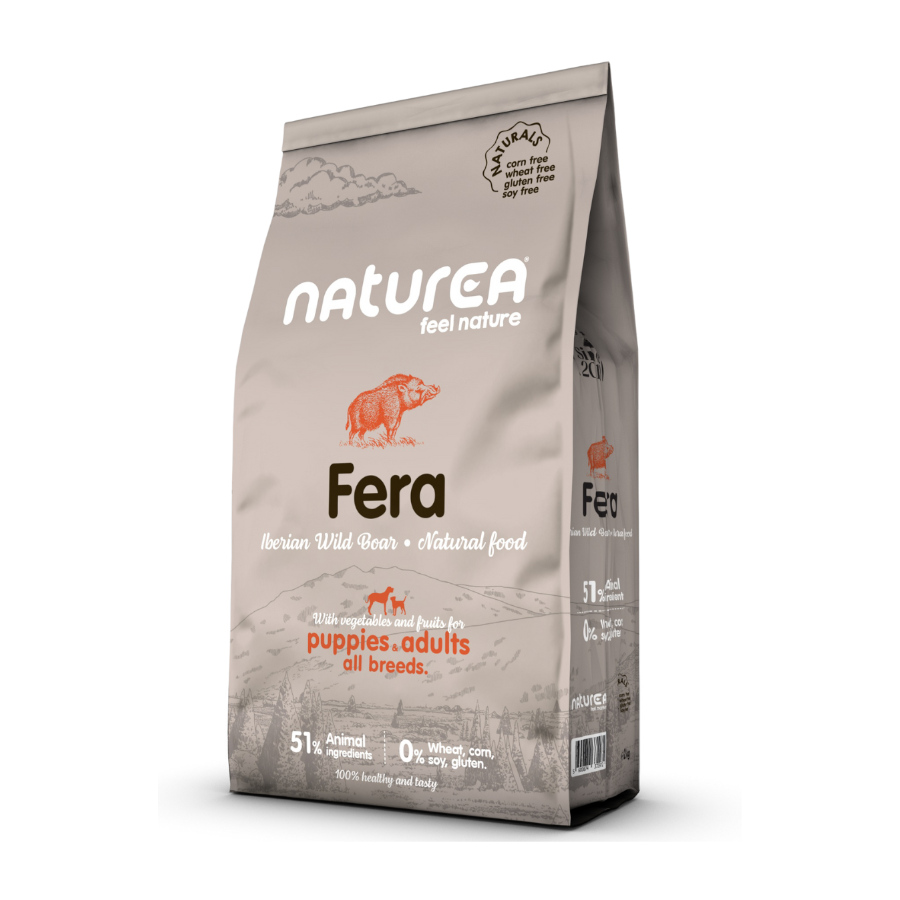 Ração para cães Naturea Naturals Fera com sabor de javali ibérico