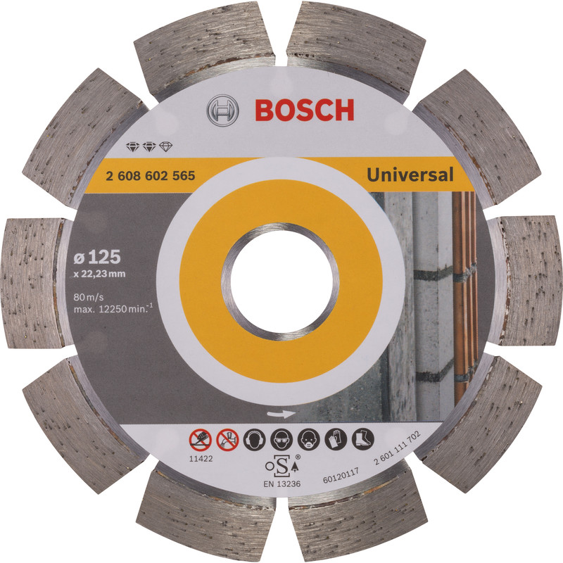 Bosch Expert for Universal diamantschijf universeel 125x22,2x2,2mm