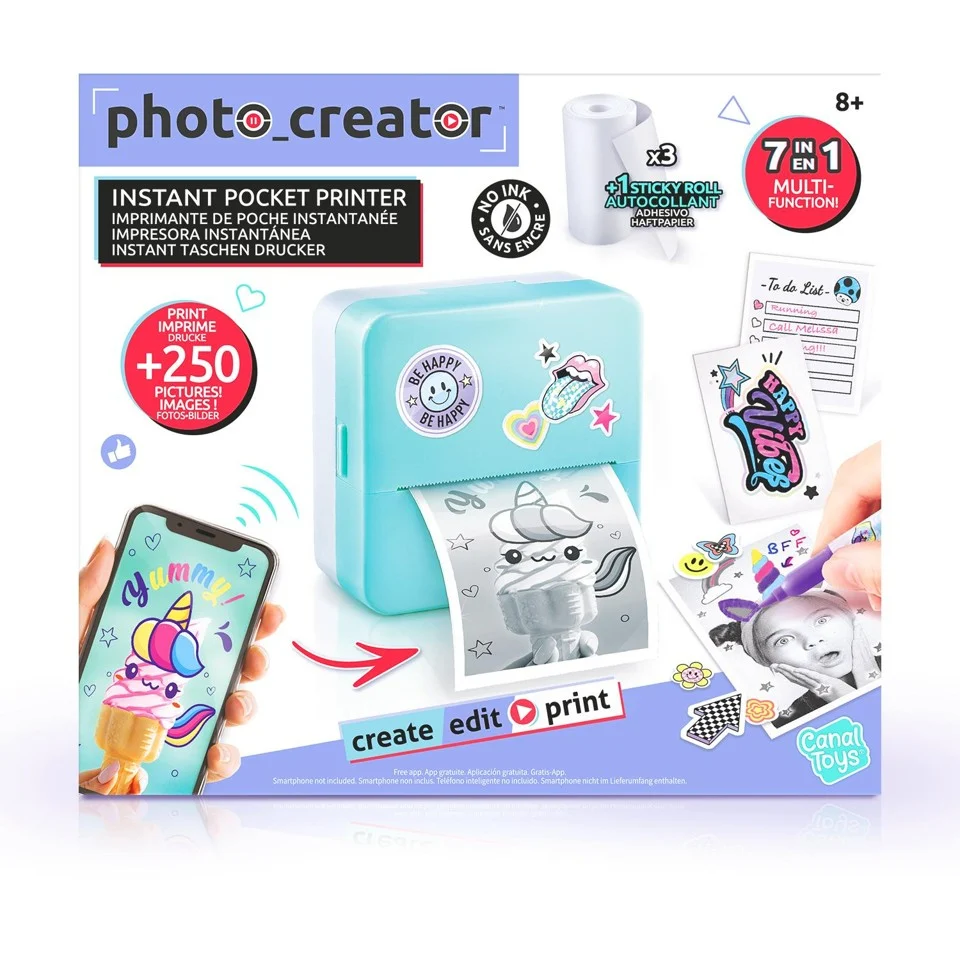 Studio Creator - Photo Creator Instant Lommeprinter