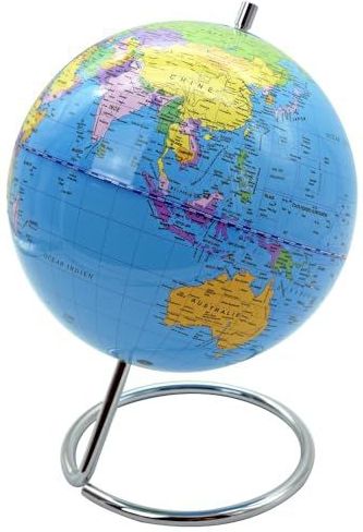 WONDAY - Globe Design, diameter 20 cm - metalen voet