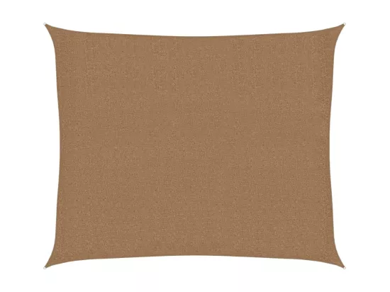 Voile d'ombrage 160 g/m² Taupe 2,5x3 m PEHD