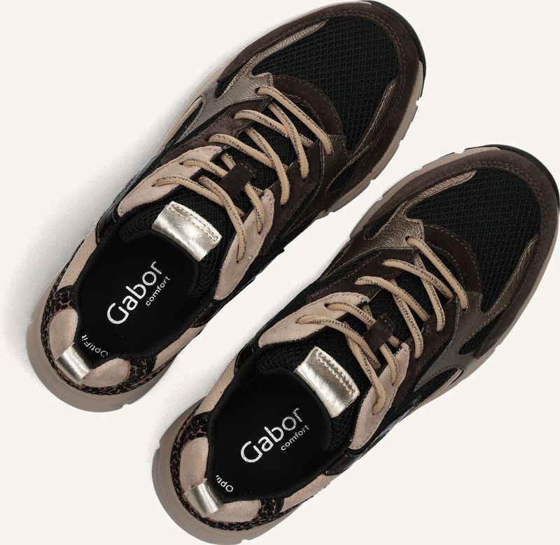 Gabor - 536 - Sneakers - Veelkleurig - Suède