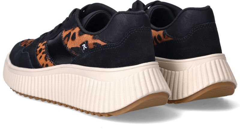 Rieker Sneakers Zwart Dames
