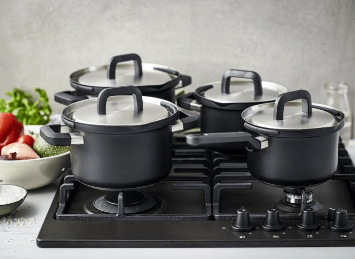 Flow Cool Black pannenset 5-delig