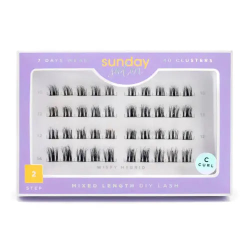 Wispy Hybrid DIY Cluster Lashes