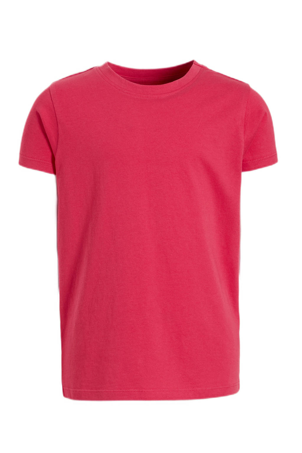 anytime basic T-shirt roze
