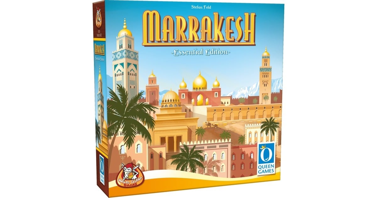 White Goblin GamesMarrakesh - Essential Edition Bordspel  (Nederlands, 2 - 4 spelers, 90 minuten, Vanaf 12 jaar)