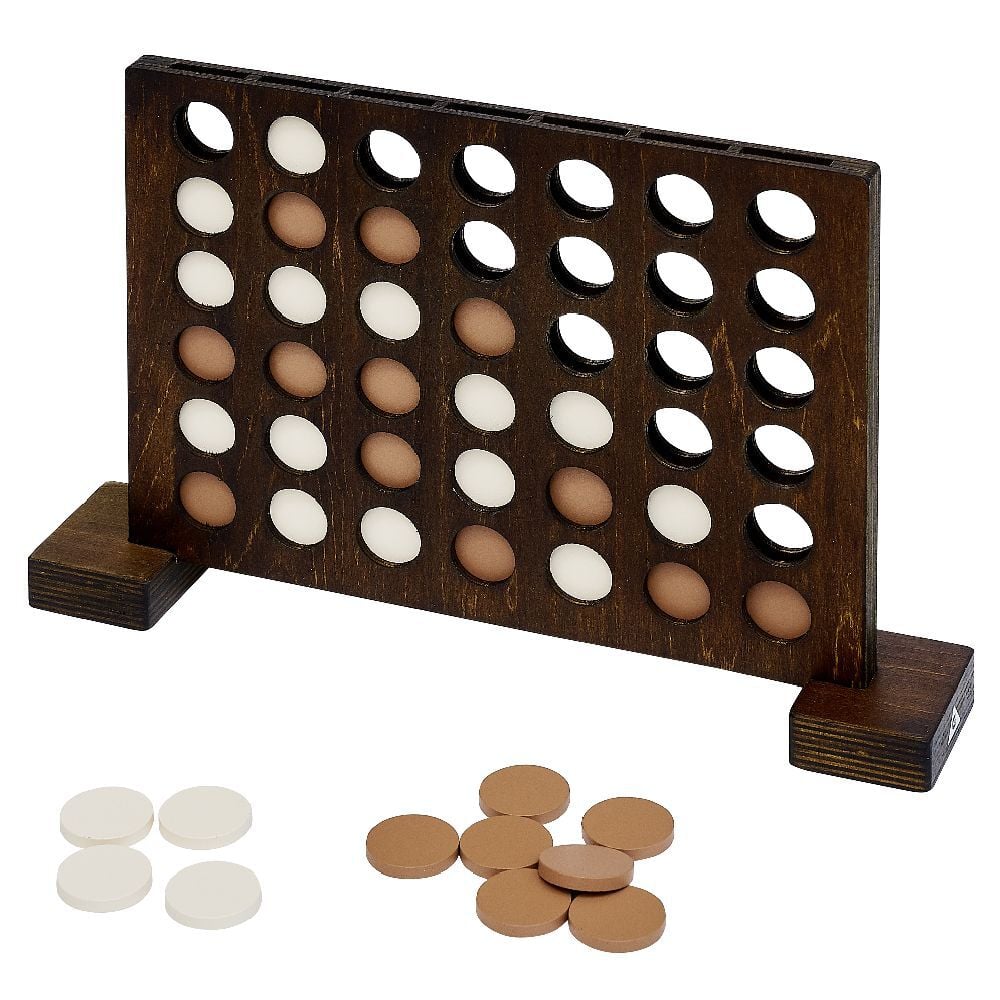 Jeu 4 à la ligne en bois