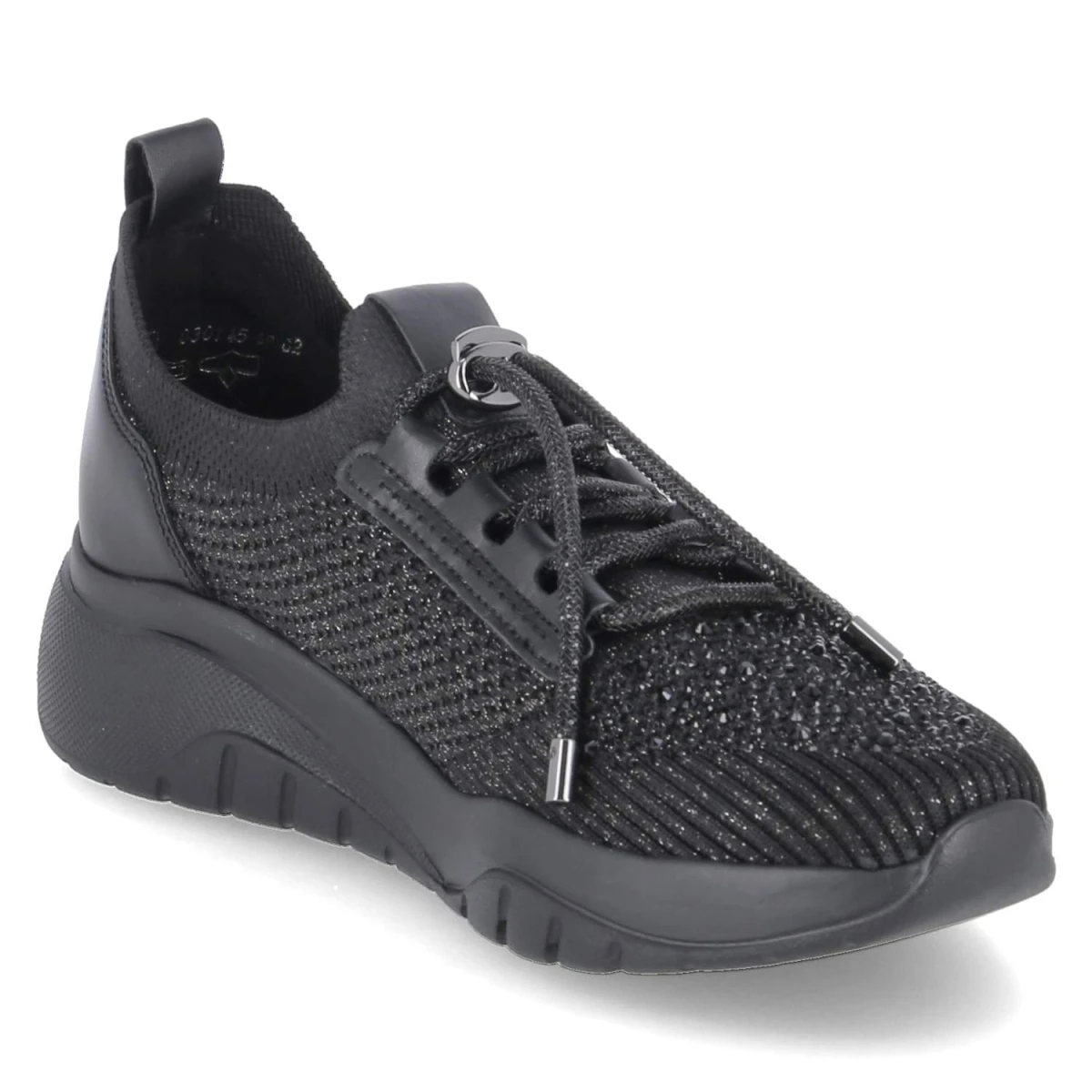 GaborSneaker - schwarz (Glitter)