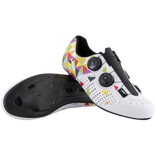 Sapatos de ciclismo de estrada Luck Genius Graffiti