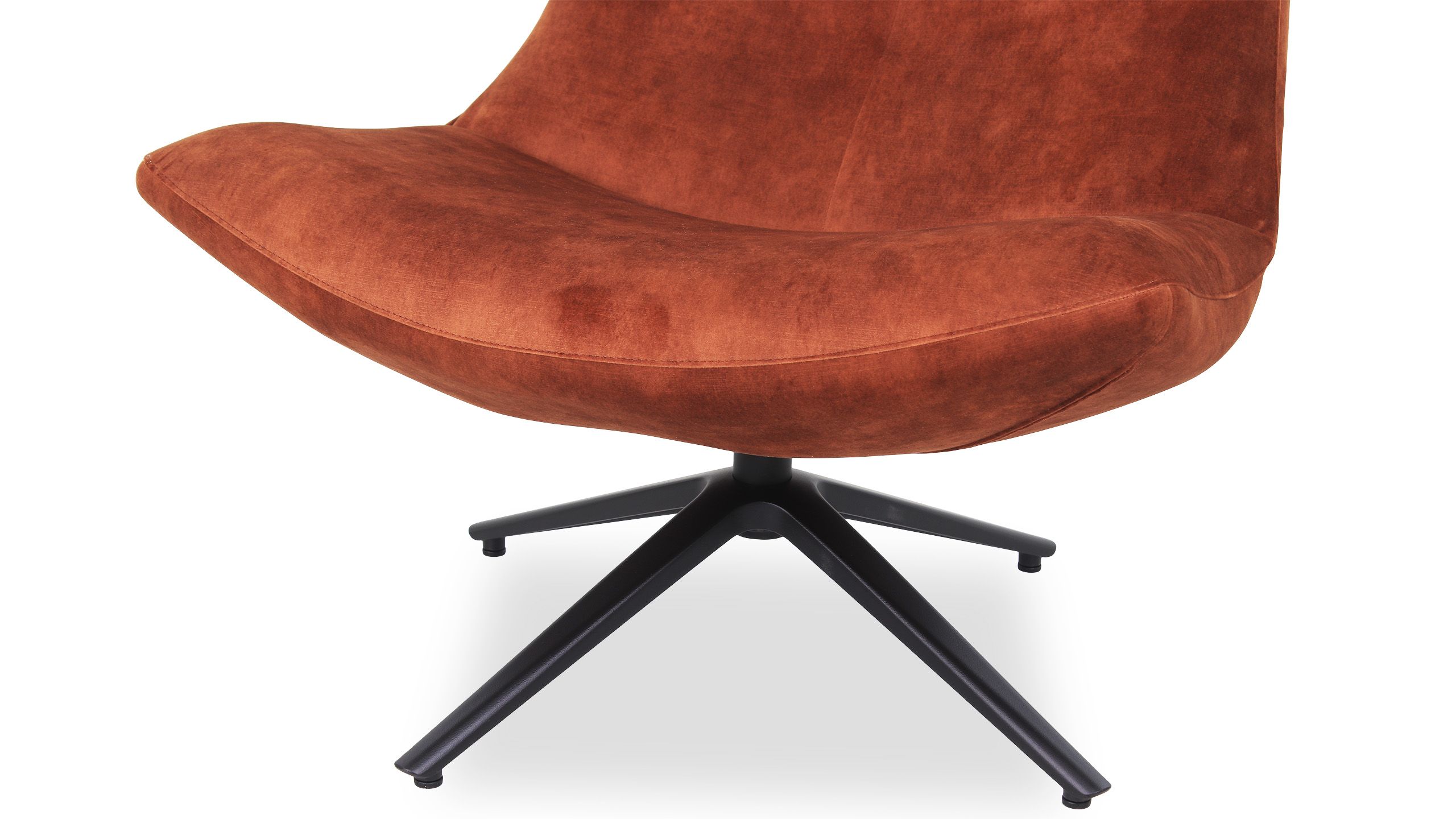 Draaifauteuil Lowie B83 x D83 x H96 cm