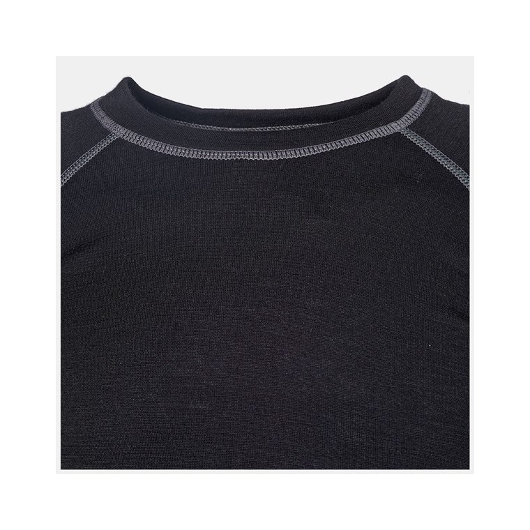 Isbjörn Husky Sweater Baselayer Kids Black