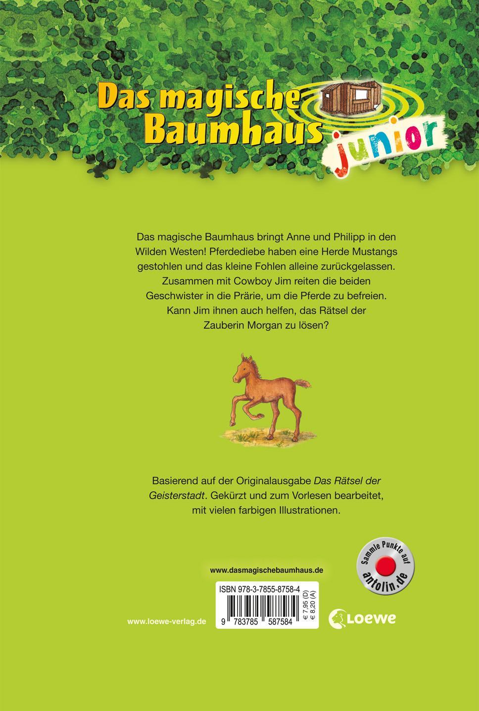 Ritt durch den Wilden Westen / Das magische Baumhaus junior Bd.10