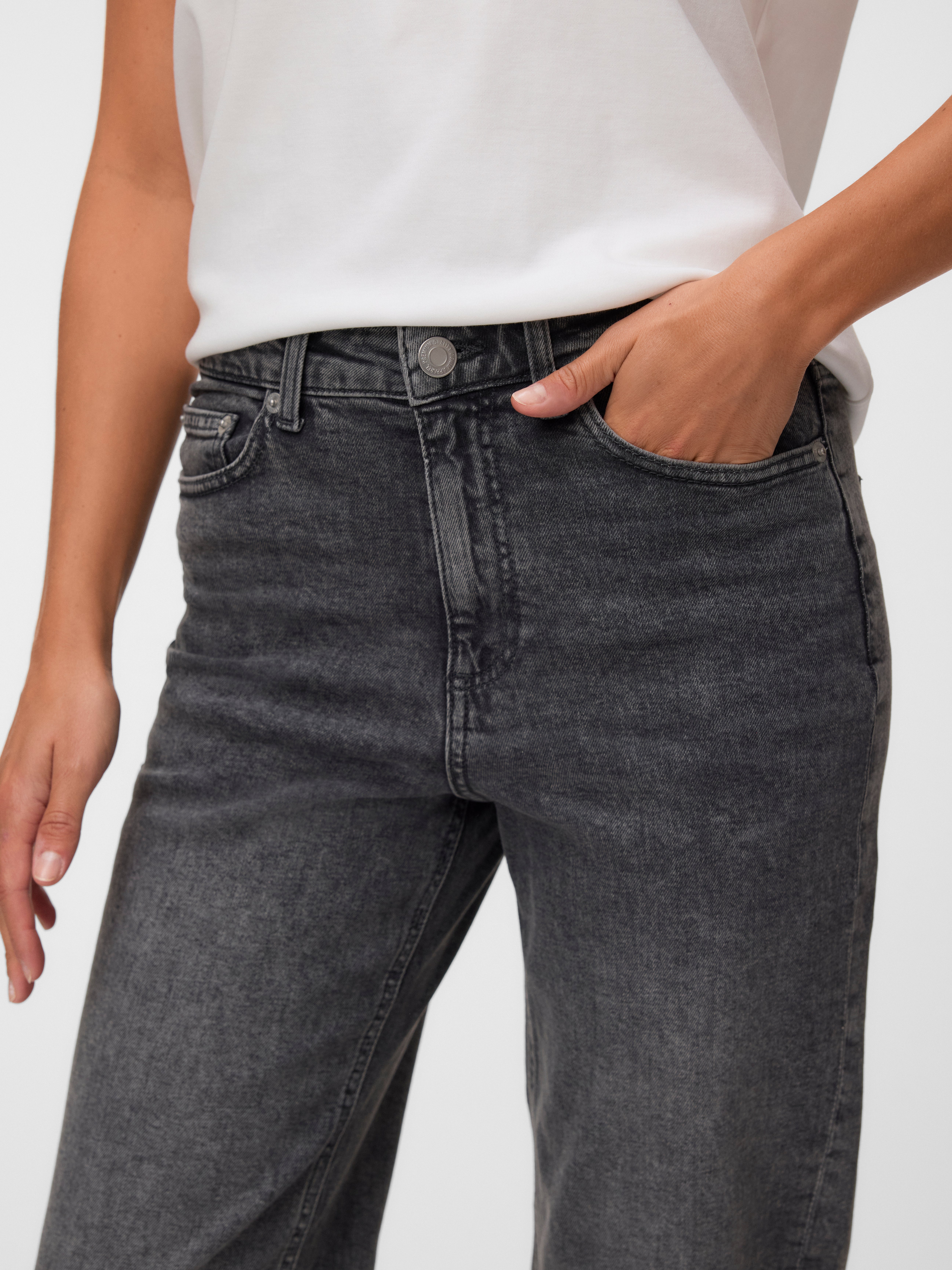 VMTESSA-STRETCH High rise Mom fit Jeans