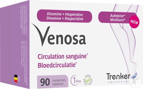Trenker Venosa Pour La Circulation Sanguine 90 Comprimés