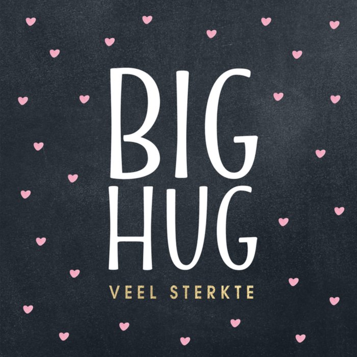 Luckz | Beterschapskaart | Big hug, veel sterkte