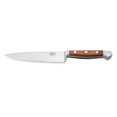 Güde Kochmesser (Klingenlänge 15,5 cm), Pflaumenbaumholz
