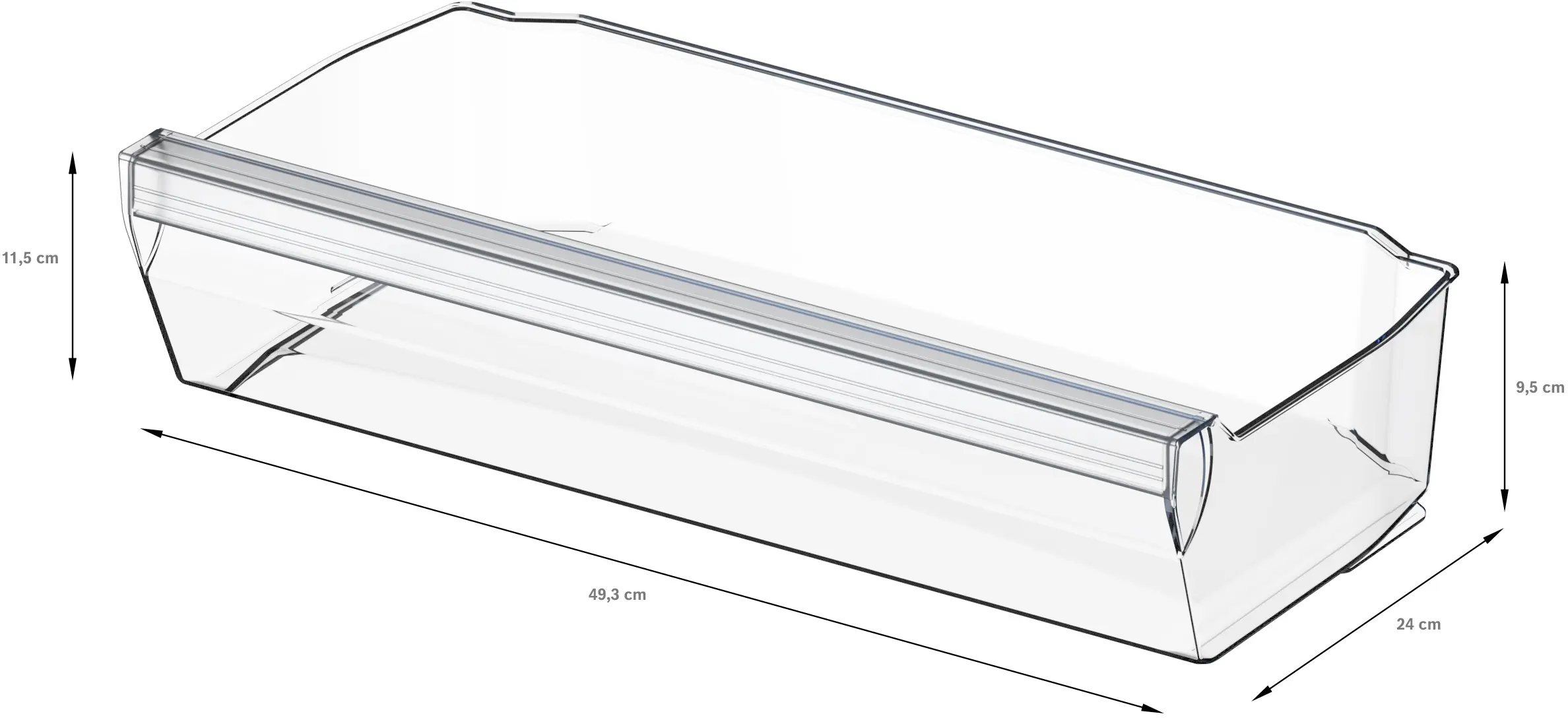 Serie 6 Onderbouw koelkast 82 x 59.8 cm Vlakscharnier met SoftClose