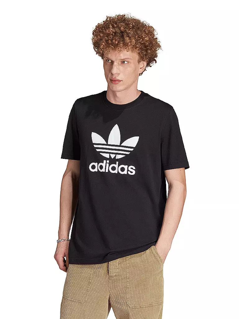 ADIDAS ORIGINALS T-Shirt TREFOIL schwarz