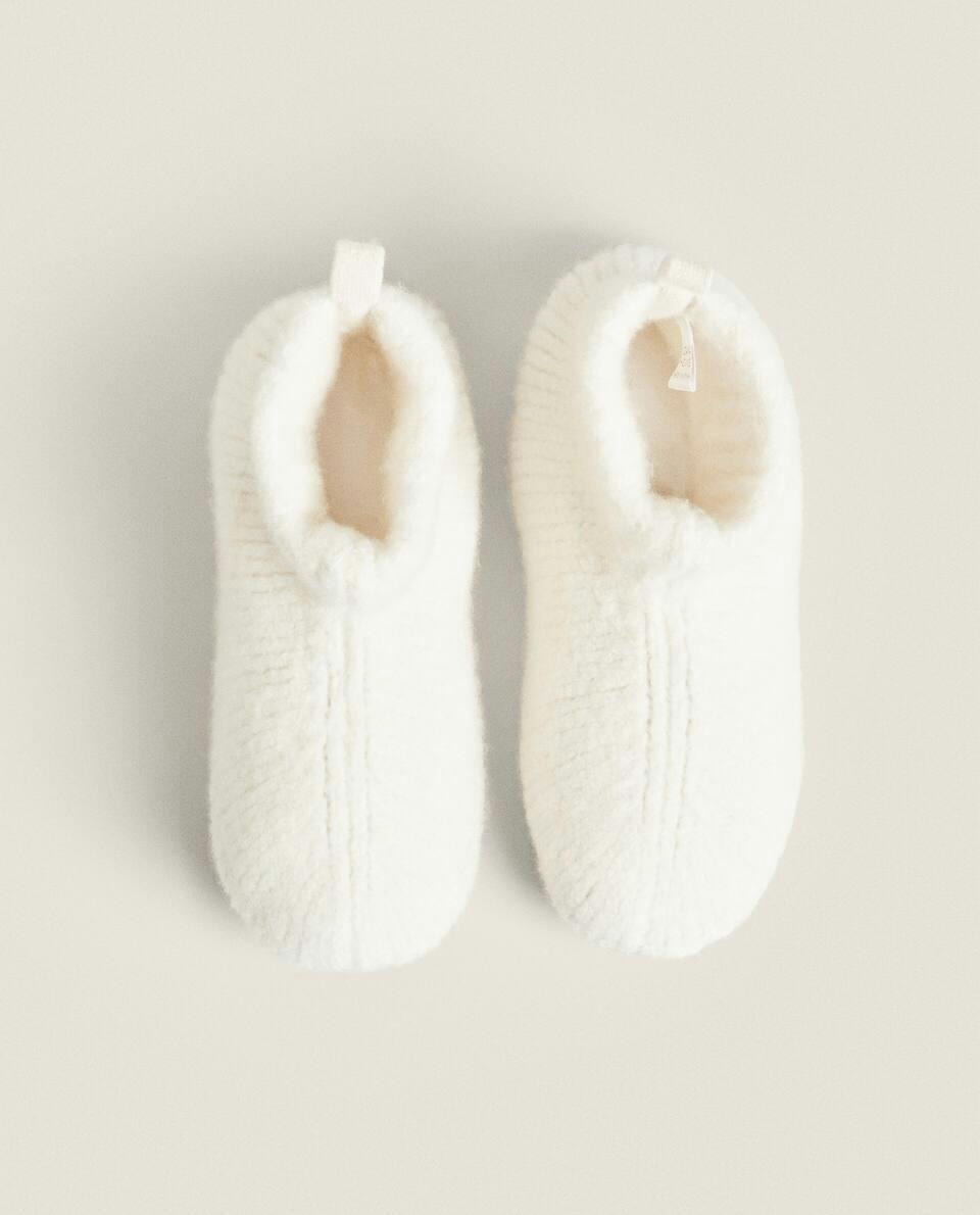 pantufas de cashmere