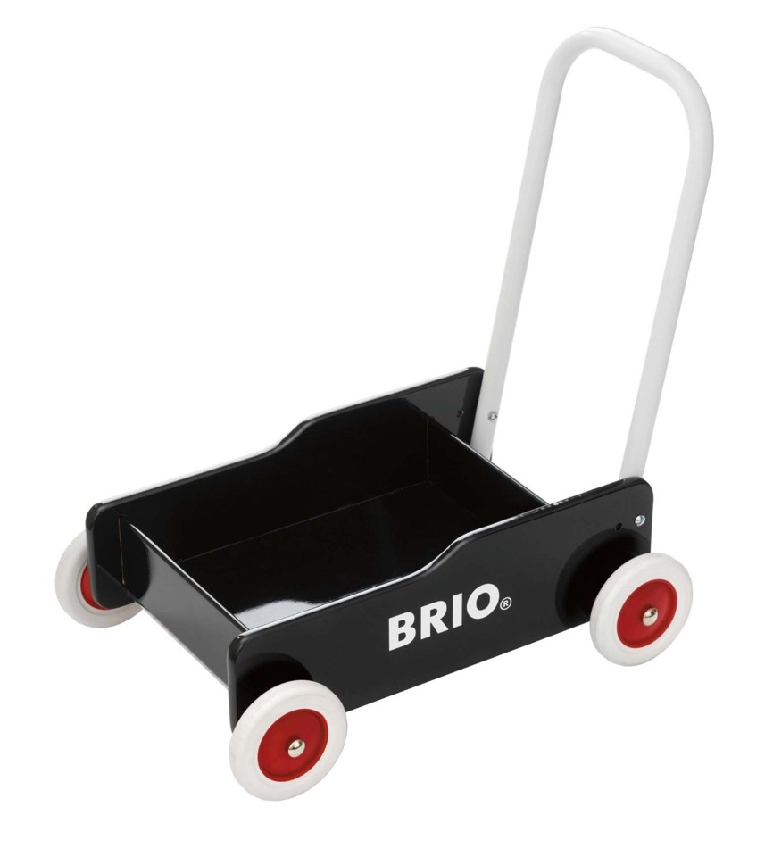 BRIO Gåvogn, Sort (31351)