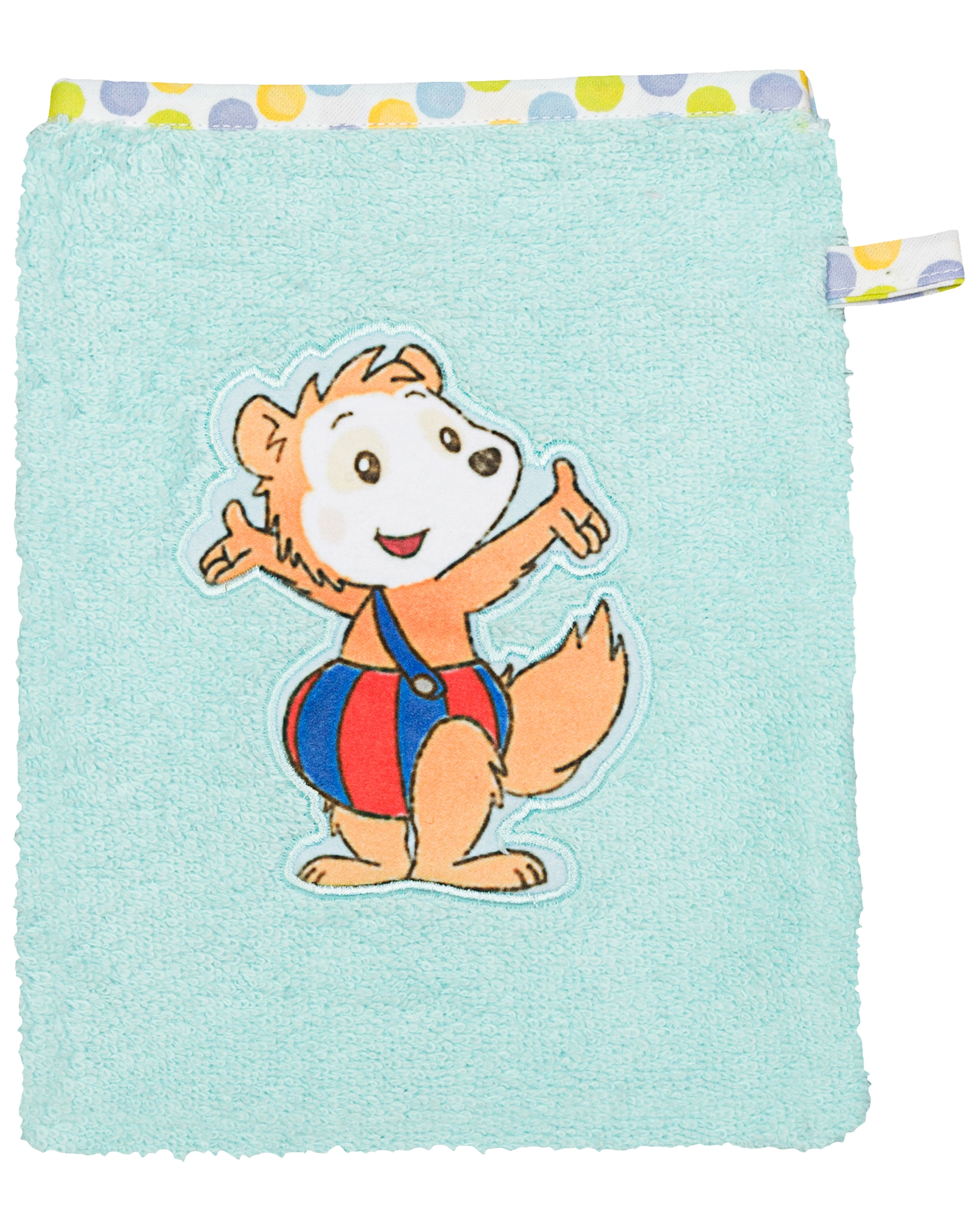 Waschhandschuh BOBO SIEBENSCHLÄFER in türkis