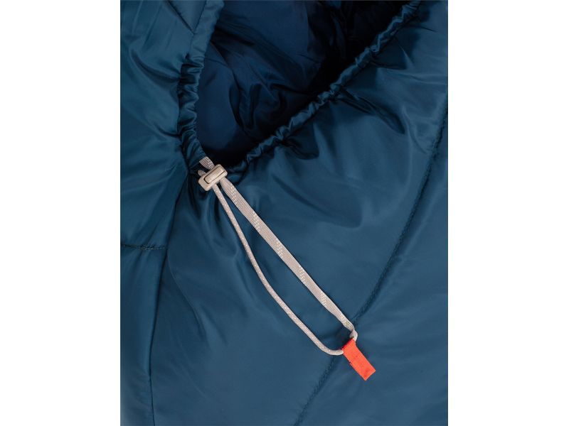 VAUDE Schlafsack Sioux 800 II SYN Polyester, Blau Kunstfaser-Schlafsack