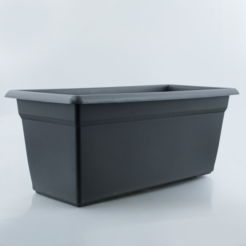 Jardinière 'Meditera' gris anthracite