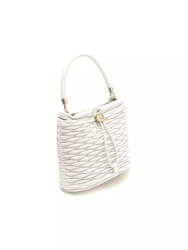 FURLA Ledertasche - Bucket Bag MIONIDO XSmall creme