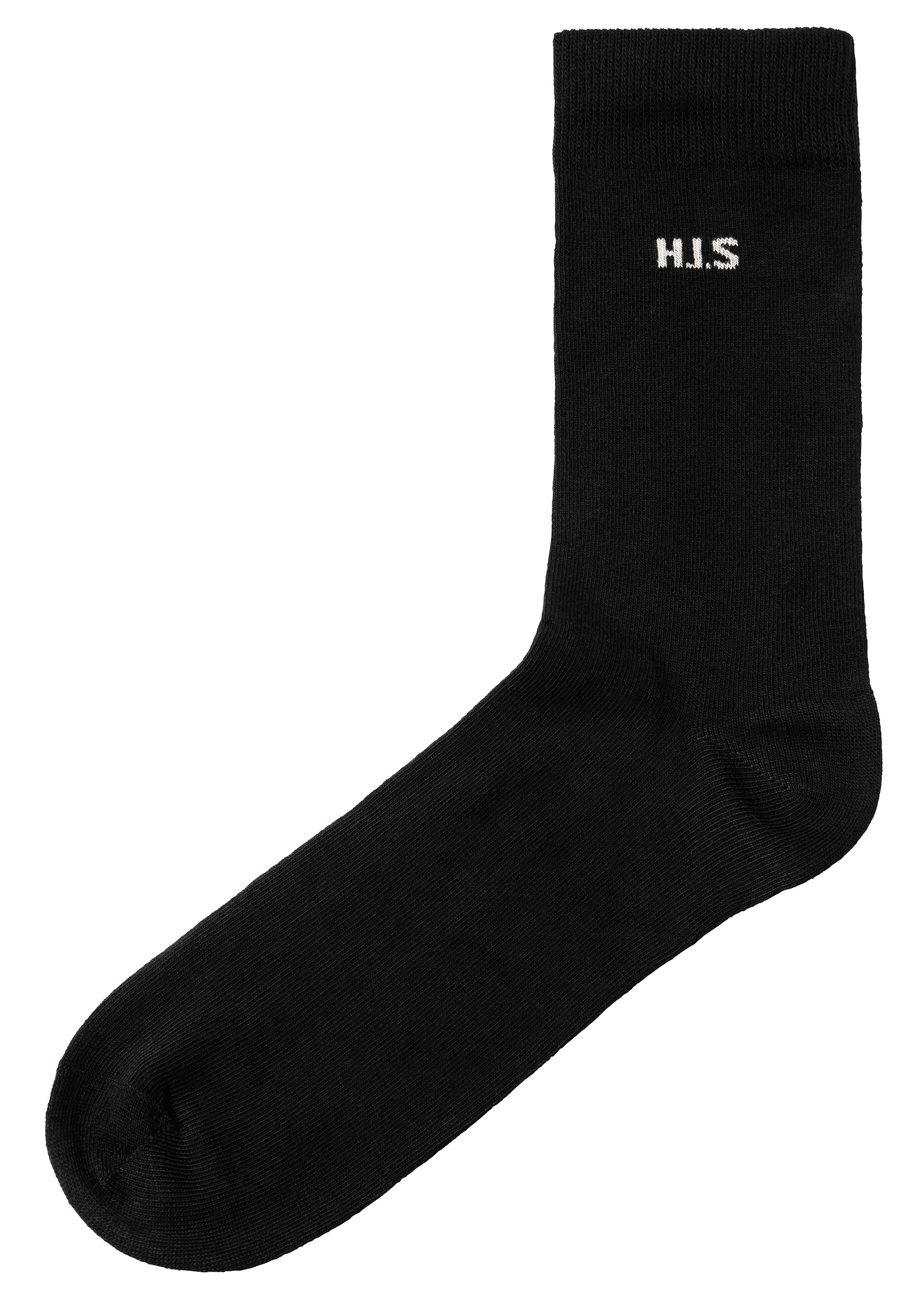 H.I.S Socken Packung, 10 Stk. tlg. mit farbigem Innenbund