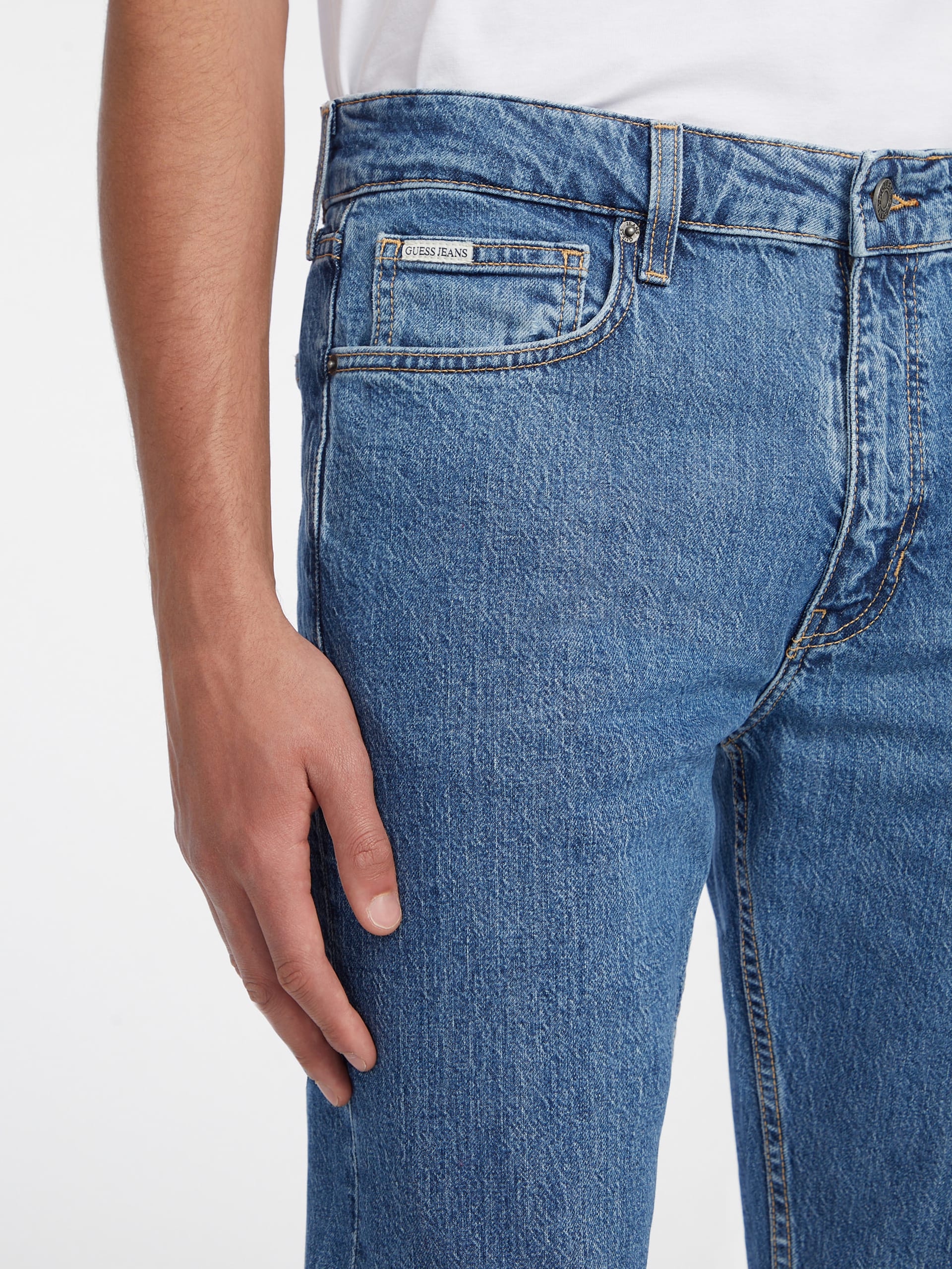 Calça jeans G16 de perna reta