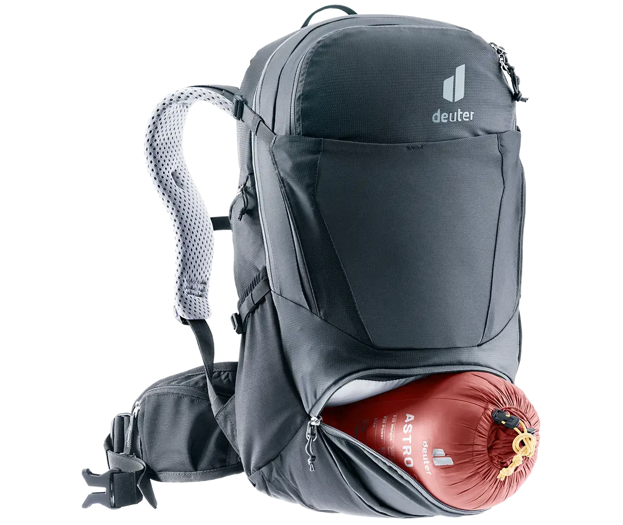 Deuter Trans Alpine 28 SL Fietsrugzak Zwart