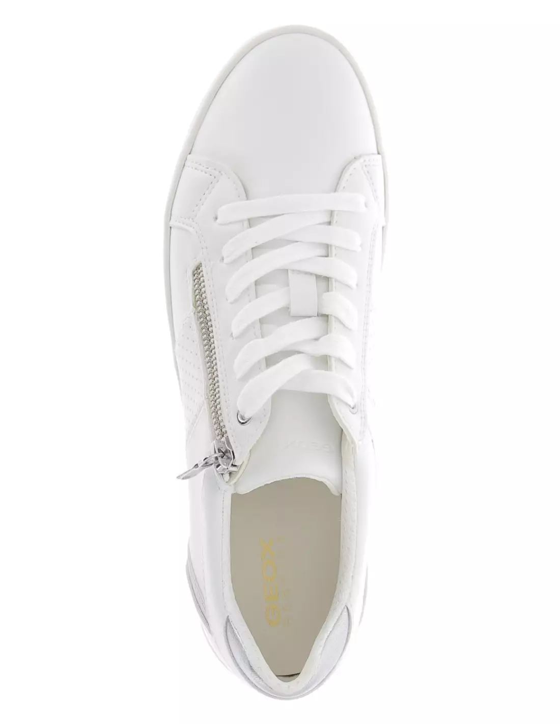 GEOX BLOMIEE - Baskets C0007WHITESILVER