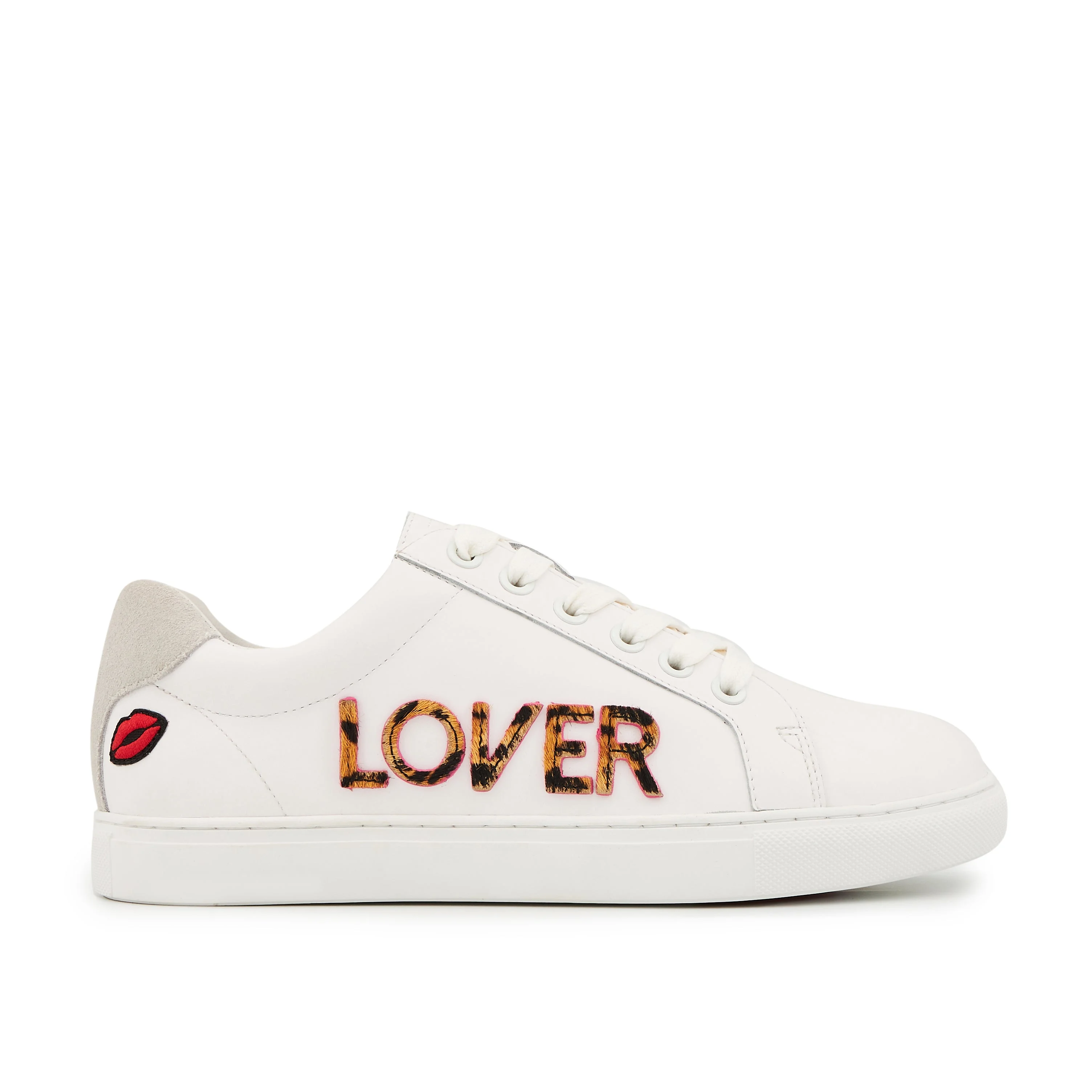 SIMONE BLOCK LOVER - Sneakers en cuir | Blanc
