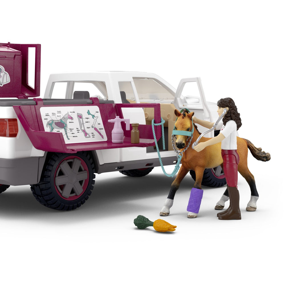 Køb Schleich Mobil Dyrlæge Med Trailer